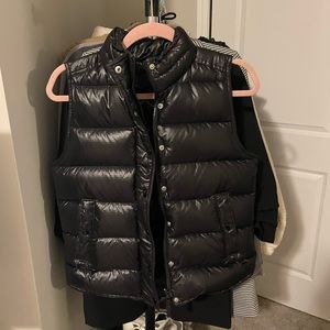 J.Crew black puffer vest